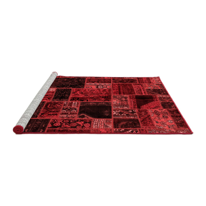 Modern Red Washable Rugs