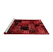 Modern Red Washable Rugs