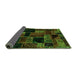 Sideview of Oriental Green Modern Rug, abs5659grn