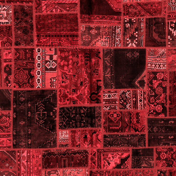 Machine Washable Oriental Red Modern Rug, wshabs5659red