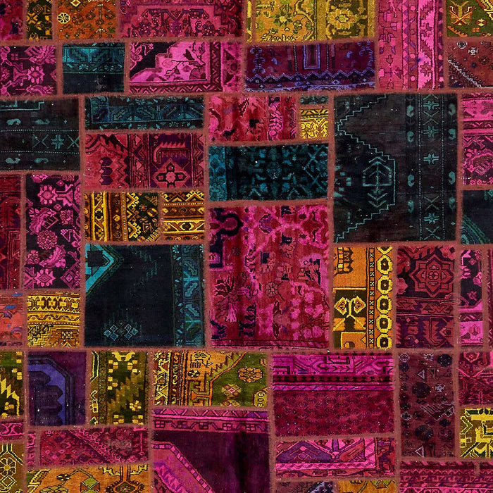 Machine Washable Abstract Dark Sienna Brown Rug, wshabs5659