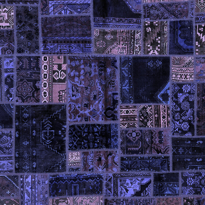 Oriental Blue Modern Rug, abs5659blu