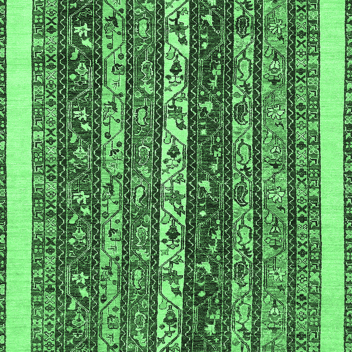 Machine Washable Abstract Emerald Green Modern Area Rugs, wshabs565emgrn