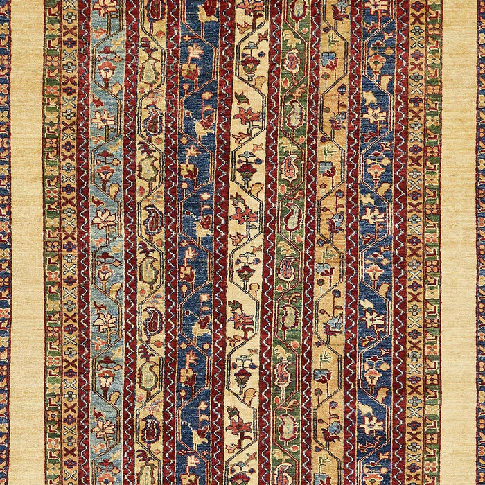 Machine Washable Abstract Red Brown Rug, wshabs565