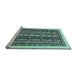 Sideview of Machine Washable Abstract Light Blue Modern Rug, wshabs565lblu