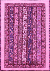 Abstract Pink Modern Rug, abs565pnk