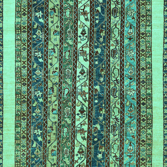 Abstract Turquoise Modern Rug, abs565turq