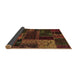 Sideview of Oriental Brown Modern Rug, abs5660brn