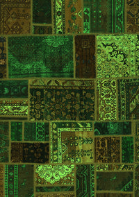 Oriental Green Modern Rug, abs5660grn