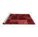 Modern Red Washable Rugs