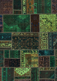 Oriental Turquoise Modern Rug, abs5660turq