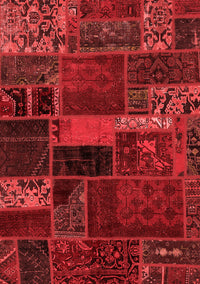 Oriental Red Modern Rug, abs5662red