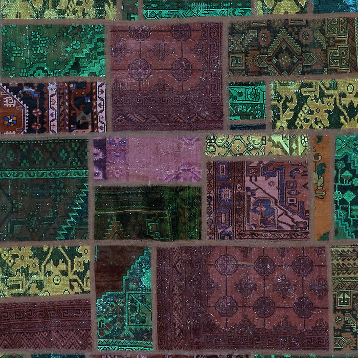 Oriental Light Blue Modern Rug, abs5662lblu