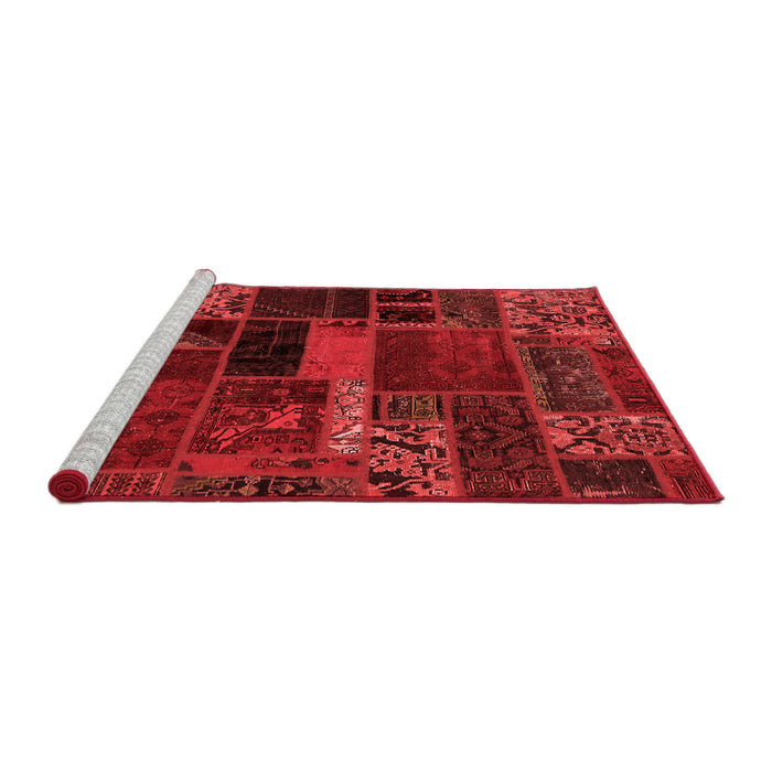 Modern Red Washable Rugs