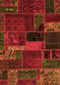 Oriental Orange Modern Rug, abs5662org