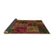 Sideview of Oriental Brown Modern Rug, abs5663brn