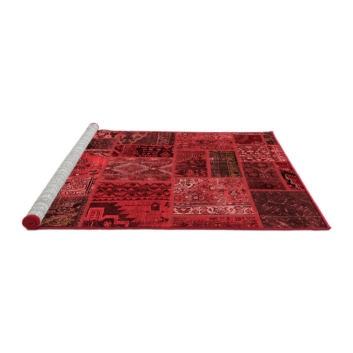 Modern Red Washable Rugs