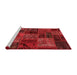 Modern Red Washable Rugs