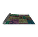 Sideview of Oriental Light Blue Modern Rug, abs5663lblu