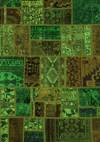 Oriental Green Modern Rug, abs5663grn