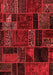 Oriental Red Modern Area Rugs