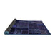 Sideview of Oriental Blue Modern Rug, abs5664blu