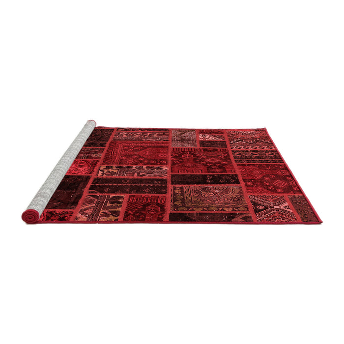 Modern Red Washable Rugs