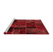 Modern Red Washable Rugs