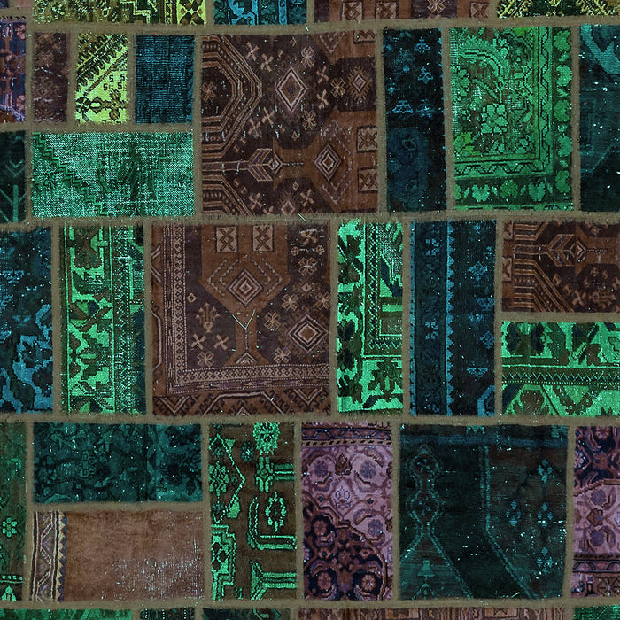 Oriental Turquoise Modern Rug, abs5664turq
