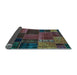 Sideview of Oriental Light Blue Modern Rug, abs5665lblu