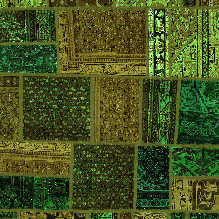 Oriental Green Modern Rug, abs5665grn