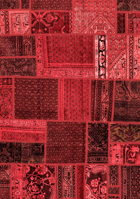 Oriental Red Modern Rug, abs5665red