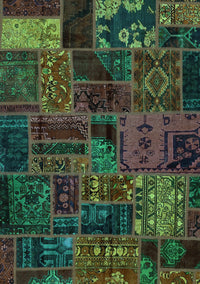 Oriental Turquoise Modern Rug, abs5666turq