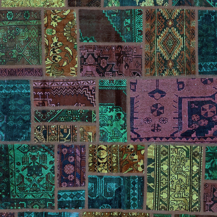 Machine Washable Oriental Light Blue Modern Rug, wshabs5666lblu
