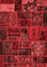 Oriental Red Modern Area Rugs