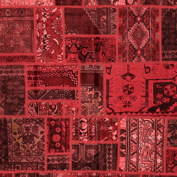 Oriental Red Modern Area Rugs