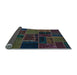 Sideview of Oriental Light Blue Modern Rug, abs5667lblu