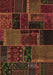 Machine Washable Oriental Brown Modern Rug, wshabs5667brn