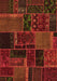 Machine Washable Oriental Orange Modern Area Rugs, wshabs5667org