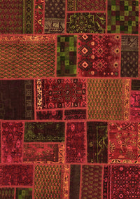 Oriental Orange Modern Rug, abs5667org