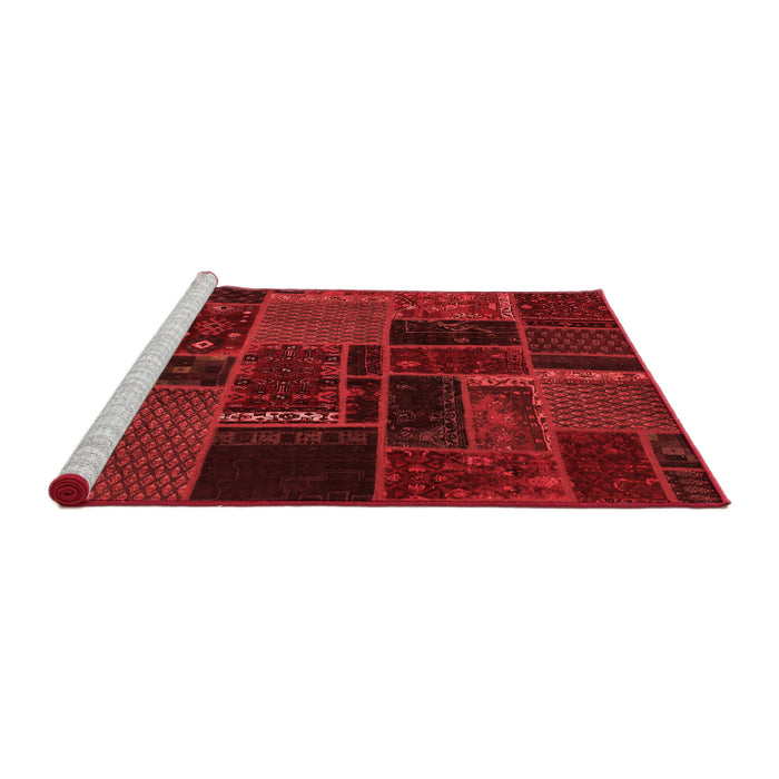 Modern Red Washable Rugs