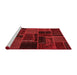 Modern Red Washable Rugs