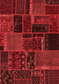 Oriental Red Modern Rug, abs5667red