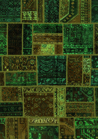 Oriental Green Modern Rug, abs5668grn