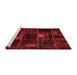 Modern Red Washable Rugs