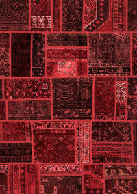 Oriental Red Modern Rug, abs5668red