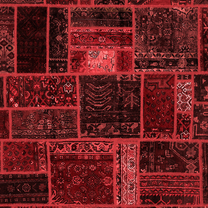 Oriental Red Modern Area Rugs