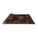 Sideview of Oriental Brown Modern Rug, abs5668brn