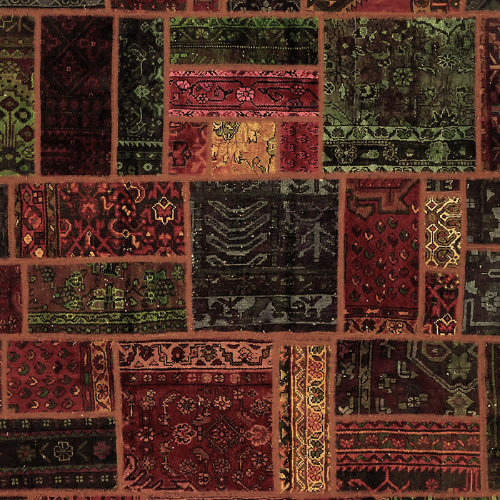 Oriental Brown Modern Rug, abs5668brn