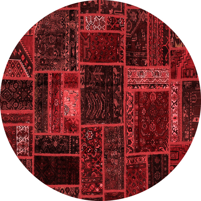 Machine Washable Oriental Red Modern Rug, wshabs5668red